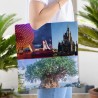 Tote Bag - Composition Magic Kingdom / Animal Kingdom / Epcot