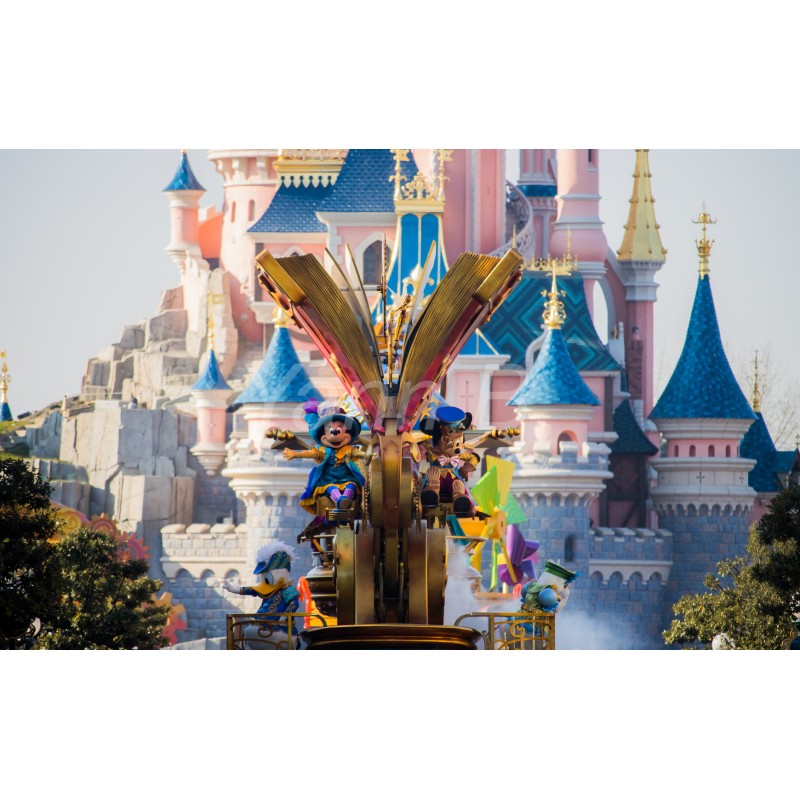 Disney Stars on Parade - Disneyland Paris - Tableau Alu