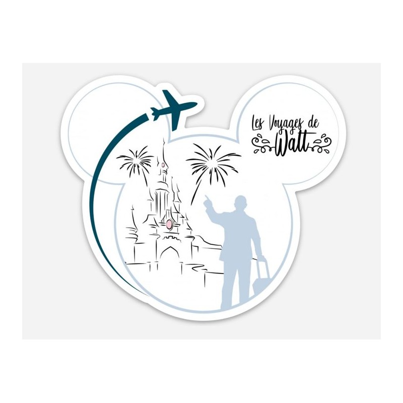 Stickers - Les Voyages de Walt