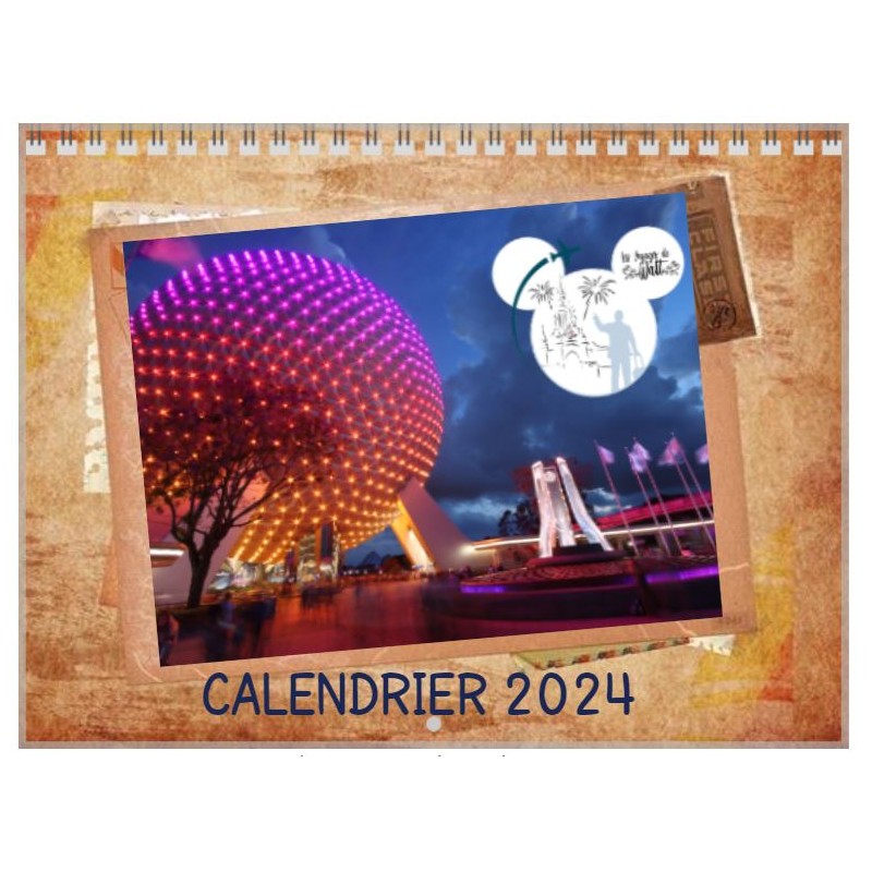 CALENDRIER 2024 - LES VOYAGES DE WALT