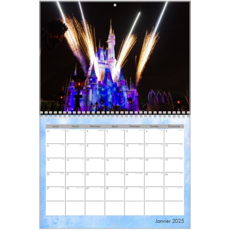 CALENDRIER 2025 - LES VOYAGES DE WALT