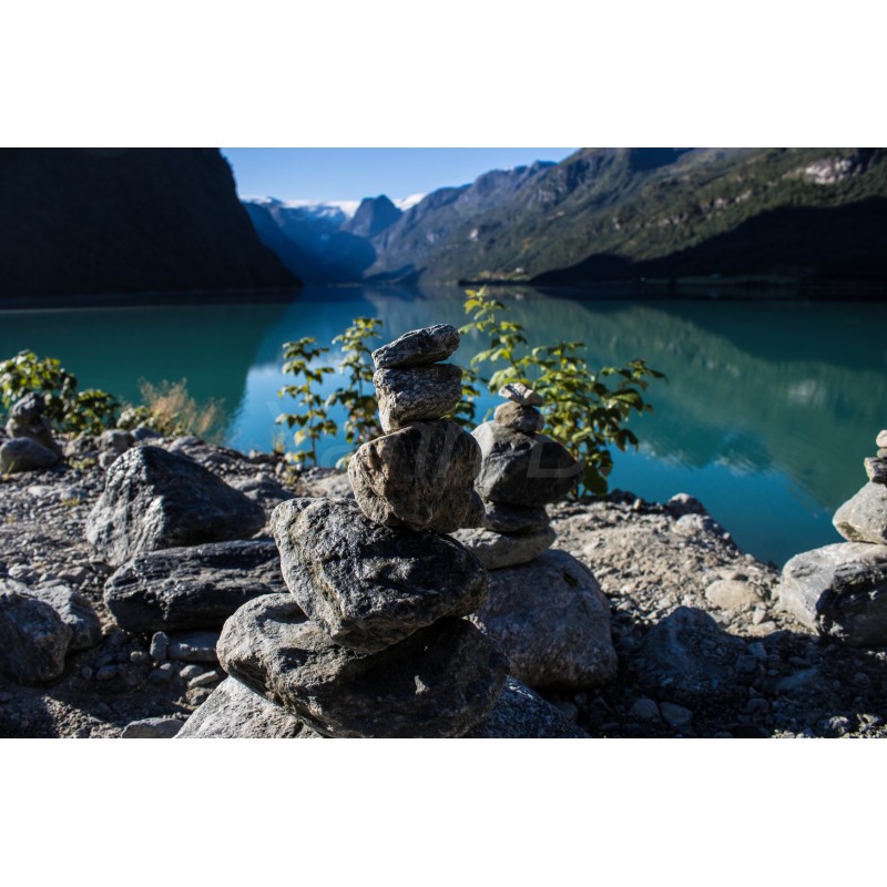 Cairn - Paysage - Tableau Alu