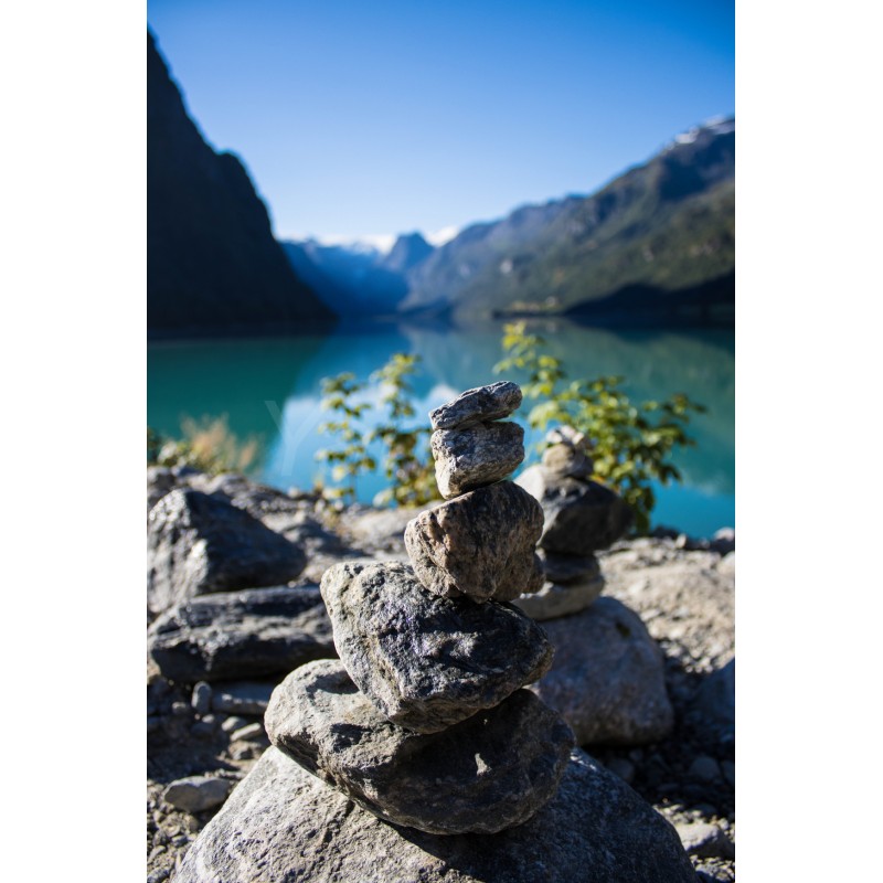 Cairn - Portrait - Tableau Alu